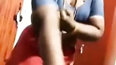 Desi Tamil Bhabhi After Bathing Video Record By Hubby