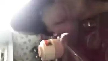 Bhabhi roaming nude in the home n hubby record it