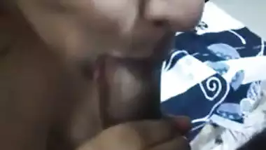 Nude girl sucks her friend’s dick and takes his cum in mouth