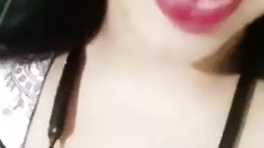 Huge boobs showing gorgeous girl fingering video