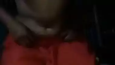 Busty cutie with big boobs shows how she XXX plays with Desi cunt