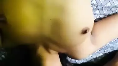 The guy fingers his GF’s tight desi pussy in the 69 position