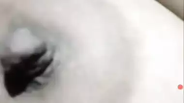 Beautiful lips Bengali girl showing boobs and pussy