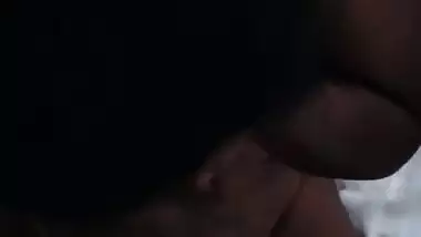 South Indian aunt gives a handjob and blowjob