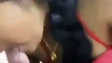 Cock sucking wife wears sexy lingerie to seduce husband