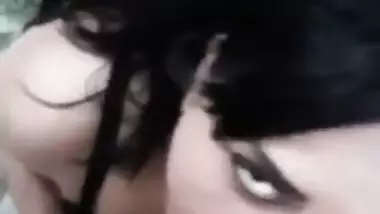 Big boob girl gives a desi blowjob to her lover