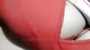 Cute Bangla girlfriend video call boobs show to lover